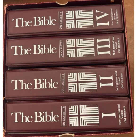 The Bible On Cassette New International Version Old Testament Complete Set - Picture 2 of 12